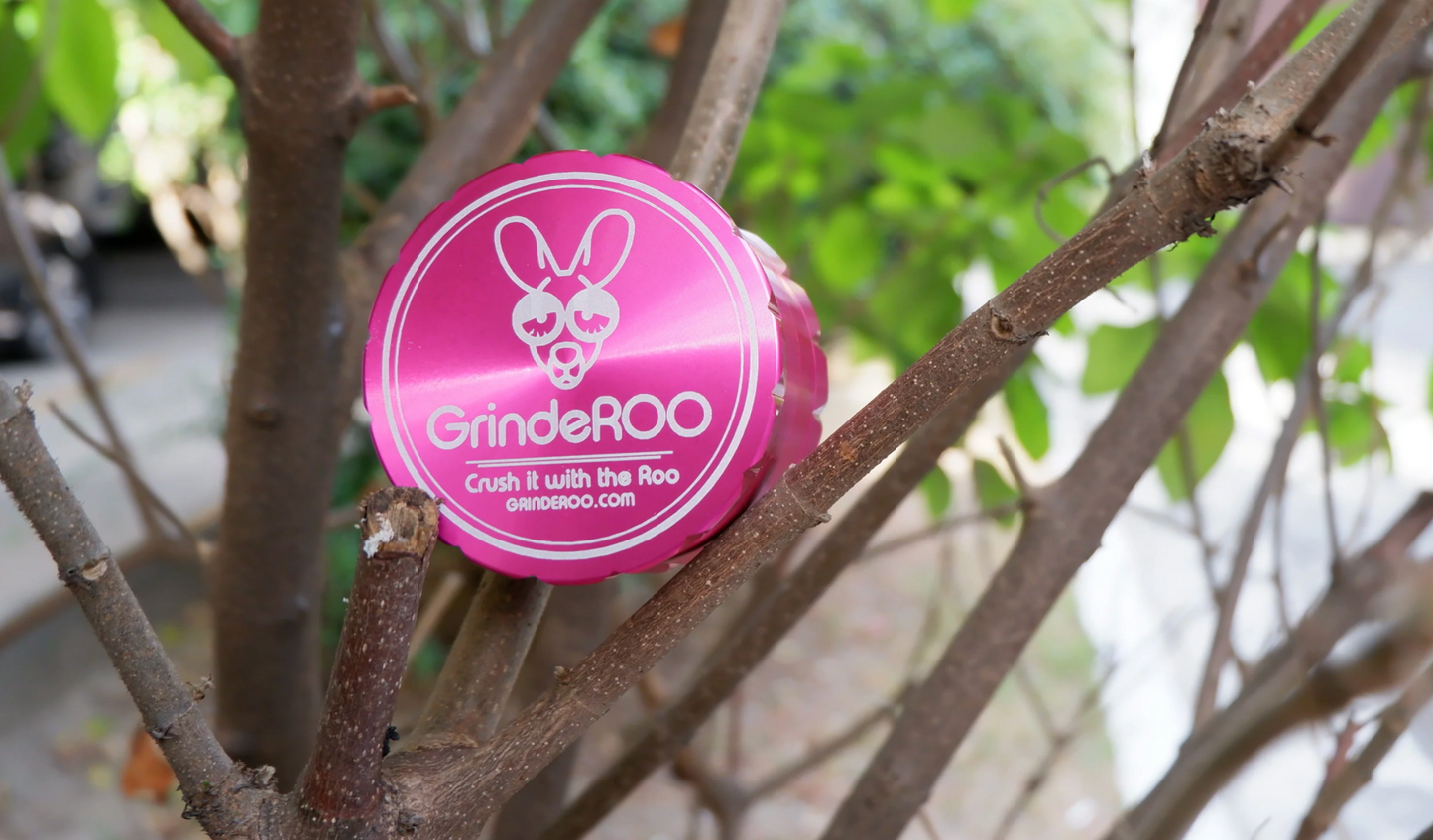 GrindeROO OG Metal Grinder Pink