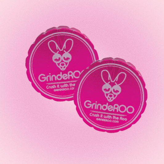Pink GrindeROO OG Metal Grinder