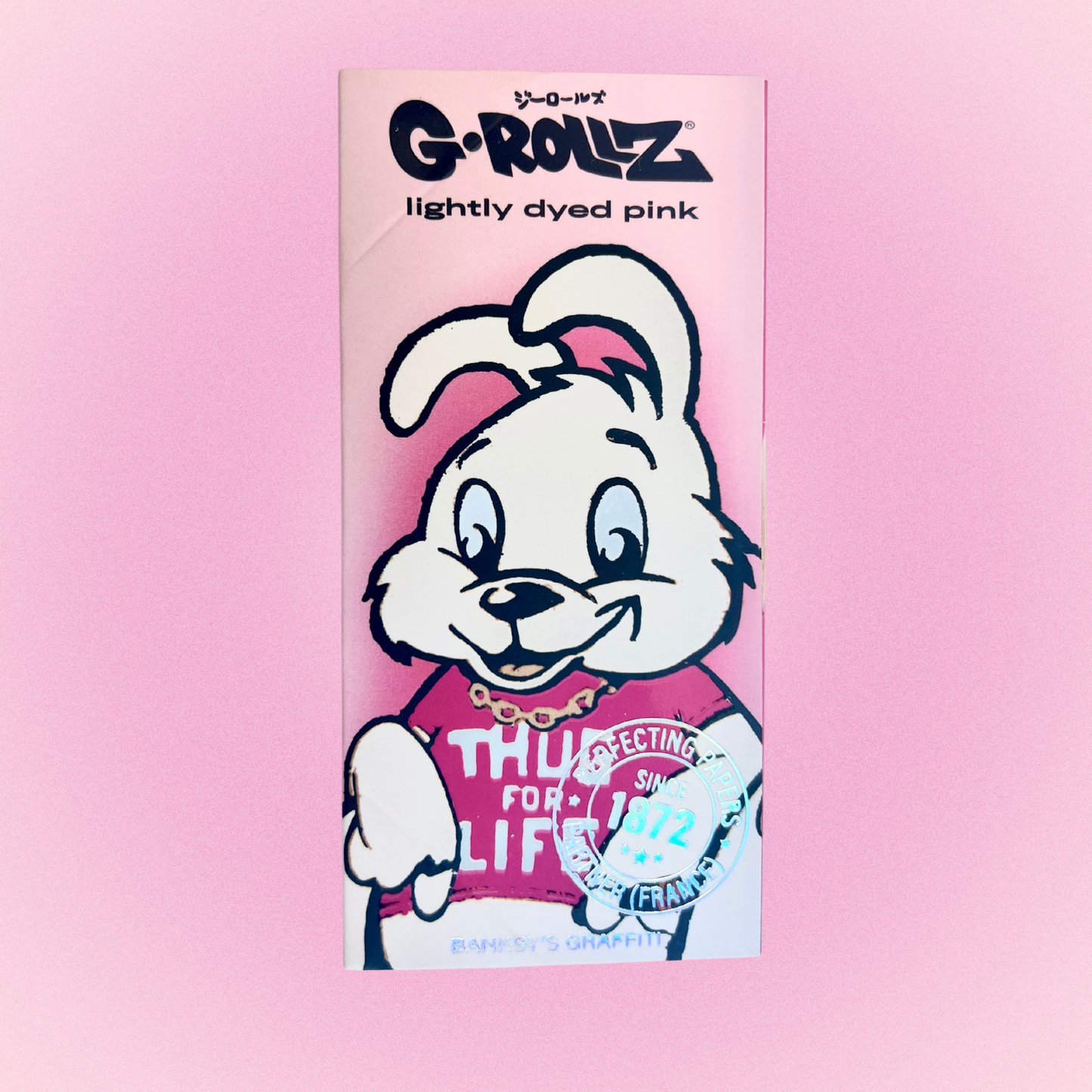 G-Rollz Thug Bunny Pink Papers + Tips