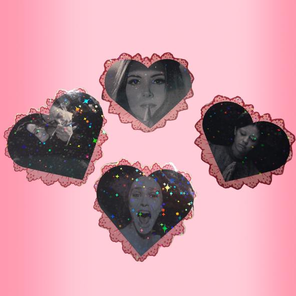 Halloween Heart Sticker